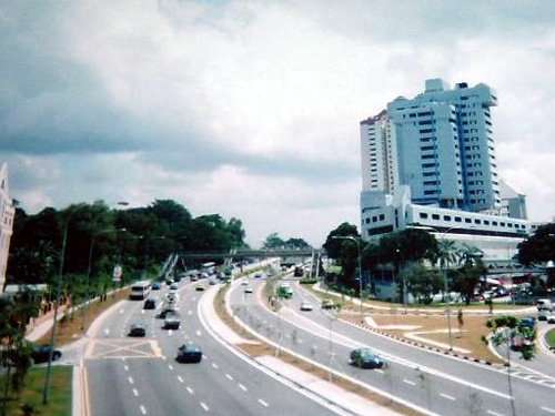 シンガポールの道路